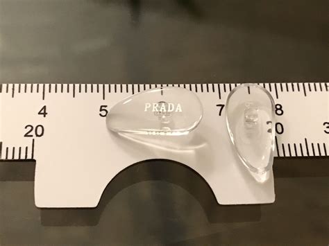 nose piece for prada sunglasses|prada sunglasses nose pad replacement.